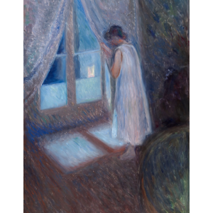 Edvard Munch - Fata din fereastra